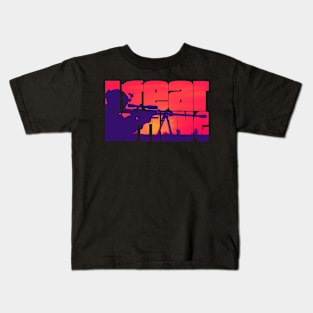 I Fear Nothing Sniper Silhouette Kids T-Shirt